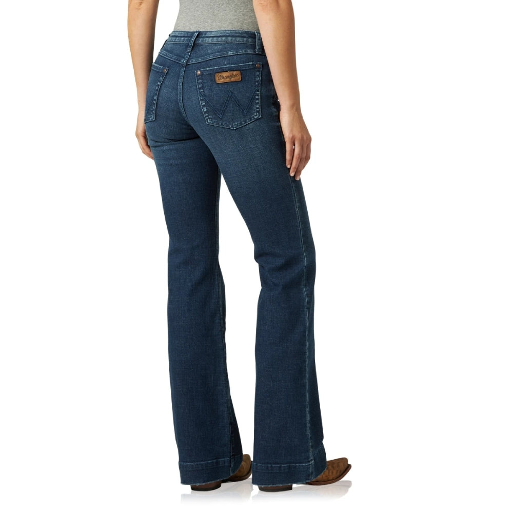 Wrangler Womens Retro Mid Rise Jeans