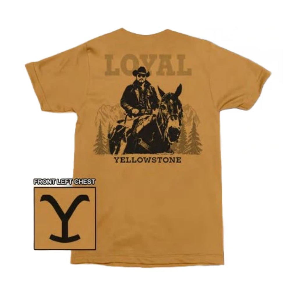 Yellowstone Mens Rip Loyal T-Shirt