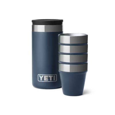 Yeti 1.7oz Shot Glasses & Case Navy - YSHOTGLASSNAVY