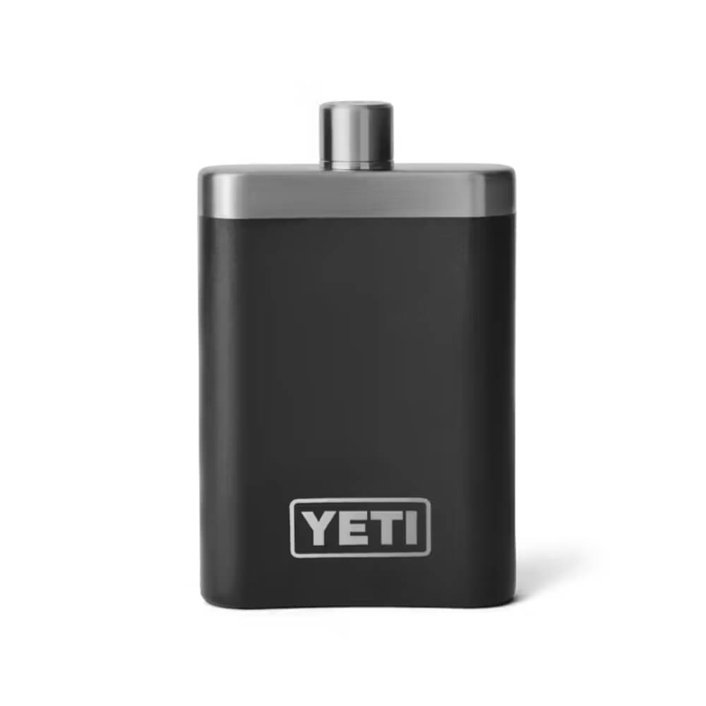Yeti 7oz Stainless Steel Flask Black - YFLASKBLACK