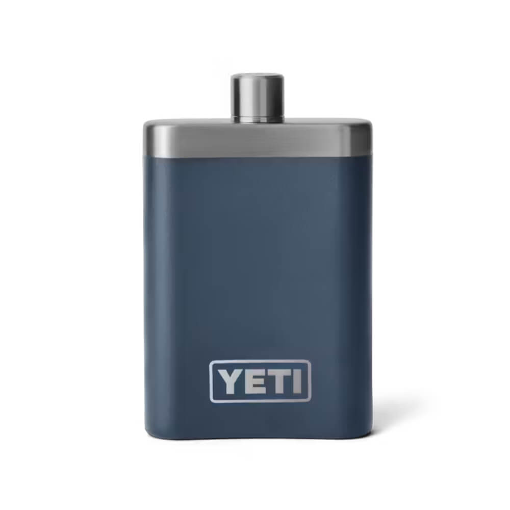 Yeti 7oz Stainless Steel Flask Navy - YFLASKNAVY