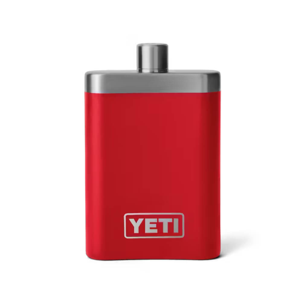 Yeti 7oz Stainless Steel Flask Stainless Rescue Red - YFLASKRESCUERED