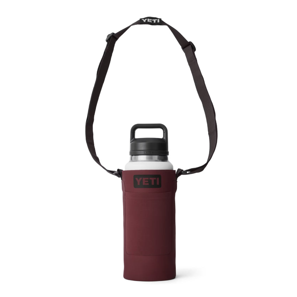 Yeti Bottle Rambler Large Bottle Sling - YRAMBOTTLESLINGLARGEREDDKGRY