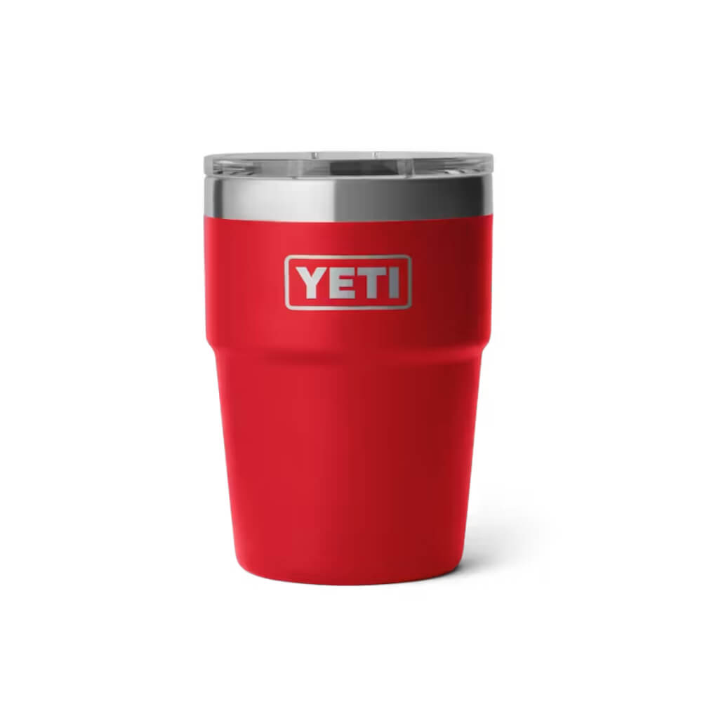 Yeti Rambler 16 Oz Stackable Cup - YRAM16STACKCUPRESCUERED