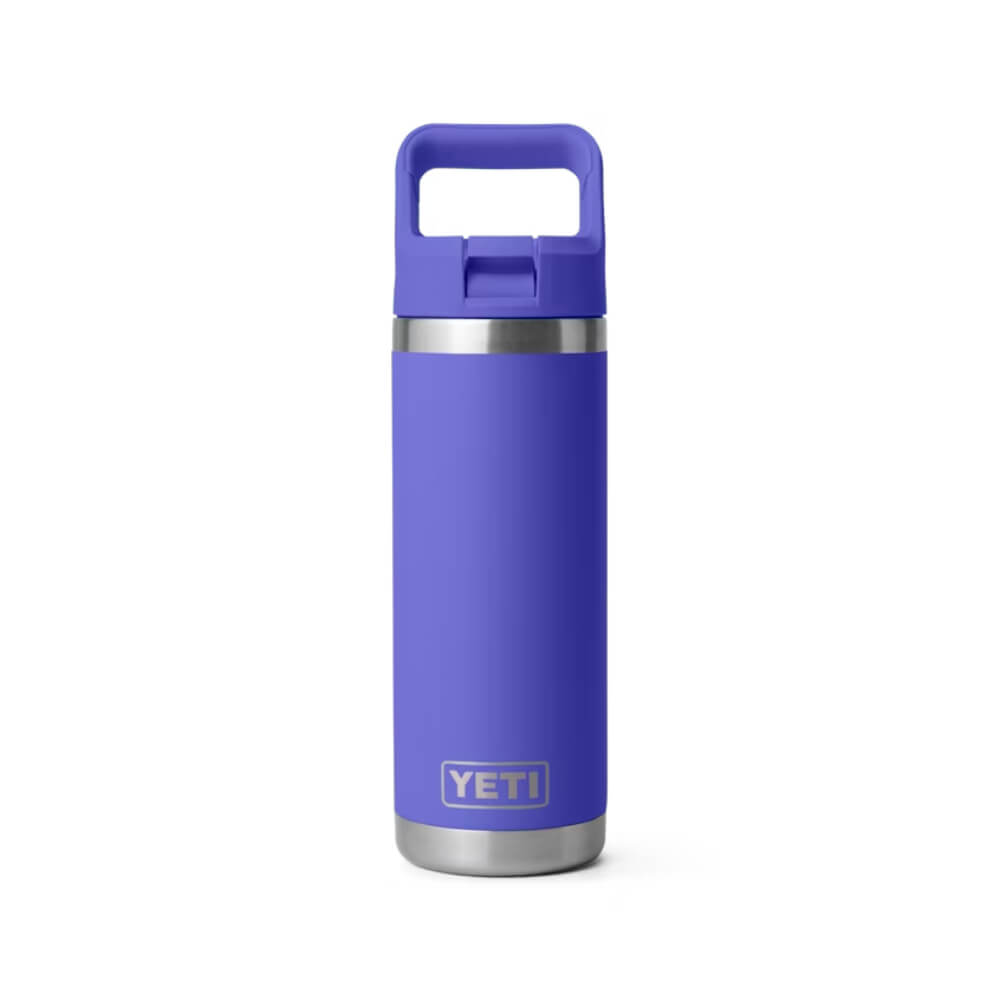 Yeti Rambler 18 oz Bottle With Straw Cap Ultramarine Violet - YRAM18STRAWULTRAMARINEVIOLET