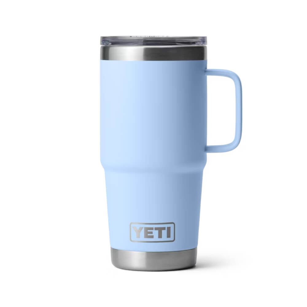Yeti Rambler 20 oz Travel Mug With Stronghold Lid Big Sky Blue - YRAM20MUGBIGSKYBLUE