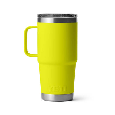Yeti Rambler 20 oz Travel Mug With Stronghold Lid Firefly Yellow - YRAM20MUGFIREFLYYELLOW
