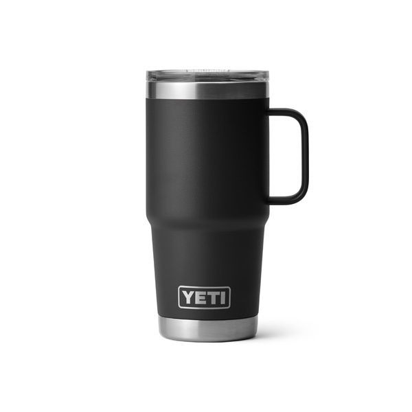 Yeti Rambler 20 oz Travel Mug With Stronghold Lid - Black