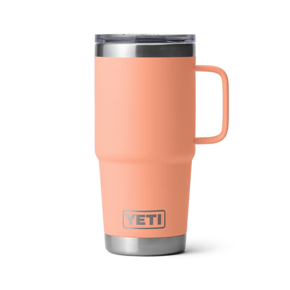 Yeti Rambler 20 oz Travel Mug With Stronghold Lid - YRAM20MUGLOWCOUNTRYPEACH