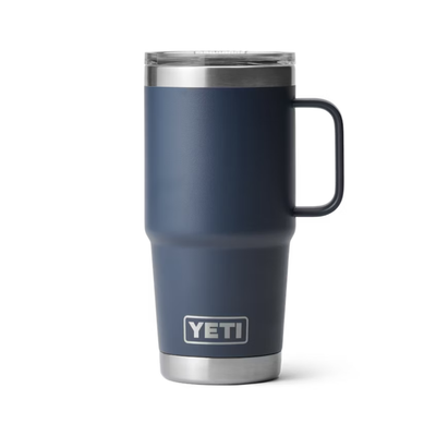 Yeti Rambler 20 oz Travel Mug With Stronghold Lid - YRAM20MUGNAVY