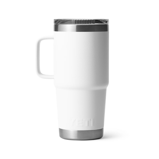 【新品】YETI Rambler 20 oz Travel Mug ホワイト Yeti Rambler White 20 oz Travel Mug With Stronghold Lid