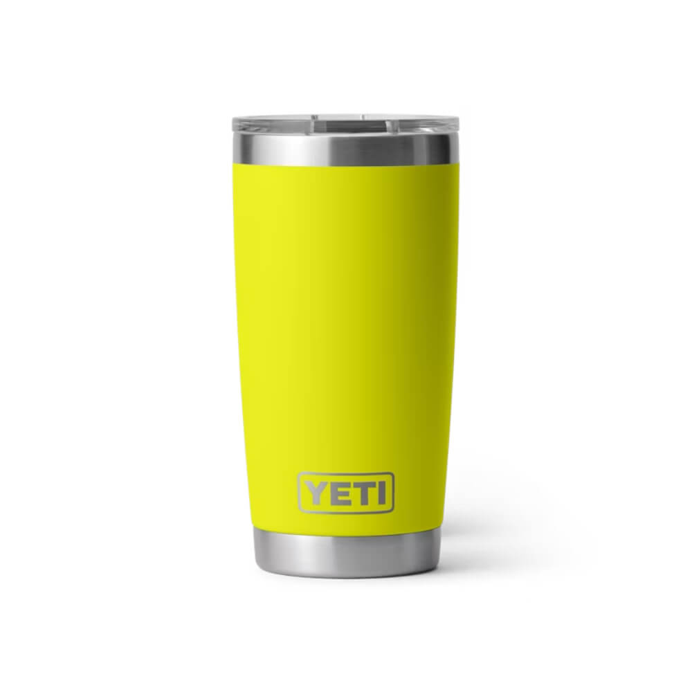 Yeti Rambler 20 oz Tumbler With MagSlider Lid Firefly Yellow - YRAM20FIREFLYYELLOW