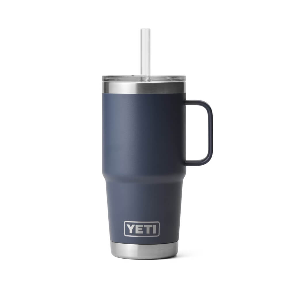 Yeti Rambler 25 oz Mug with Straw Lid