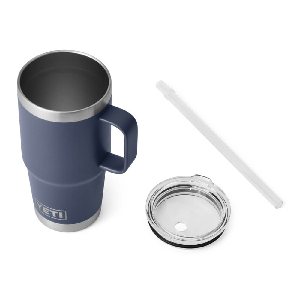 Yeti Rambler 25 oz Mug with Straw Lid