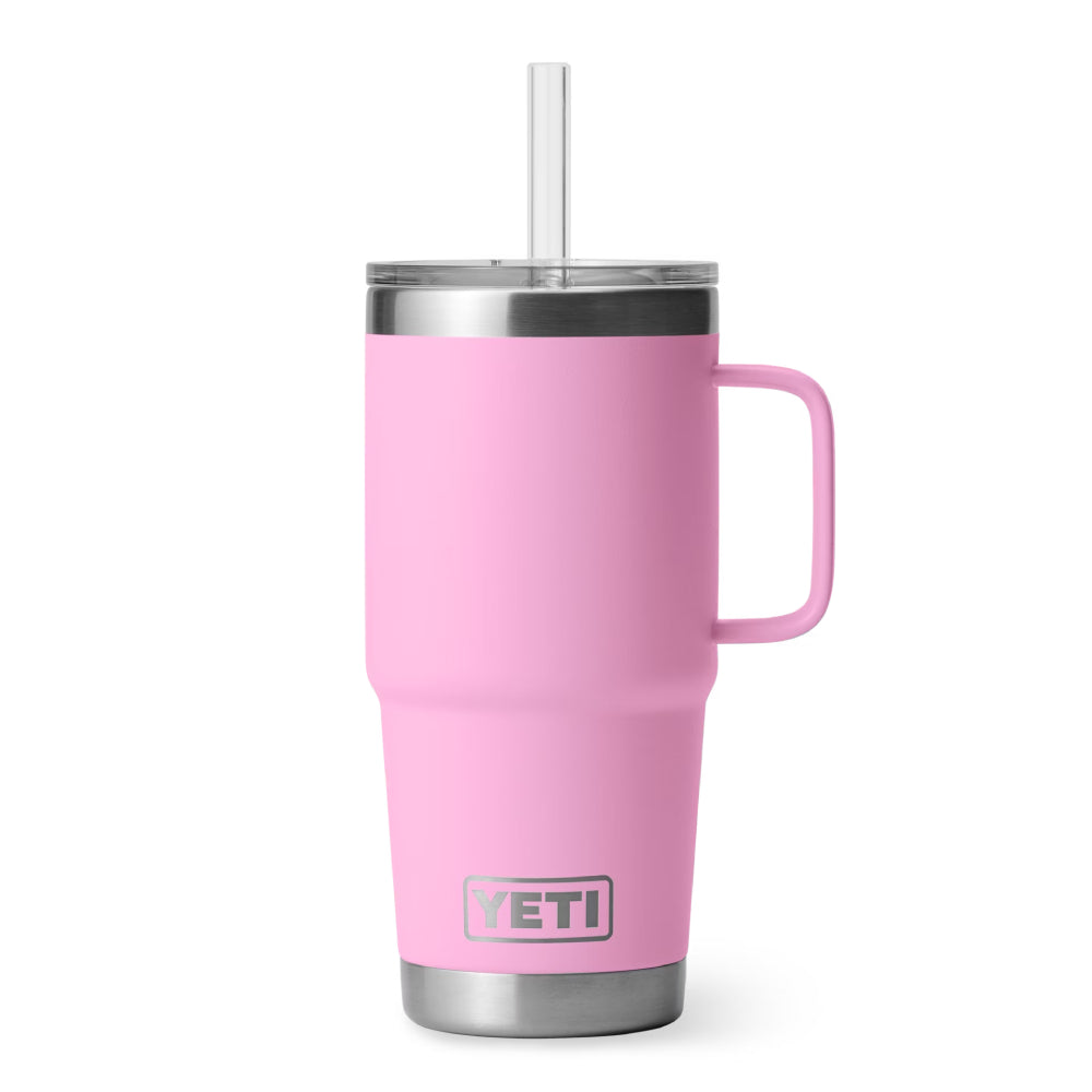 Yeti Rambler 25 oz Mug with Straw Lid