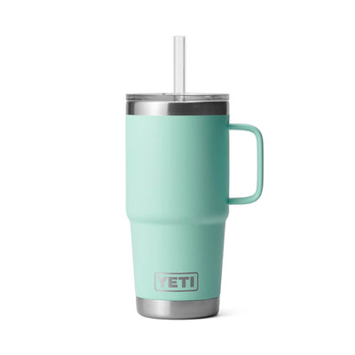 Yeti Rambler 25 oz Mug with Straw Lid - YRAM25STRAWMUGSEAFOAM