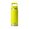 Yeti Rambler 26 oz Bottle With Straw Cap Firefly Yellow - YRAM26STRAWBOTTLEFIREFLYYELLOW