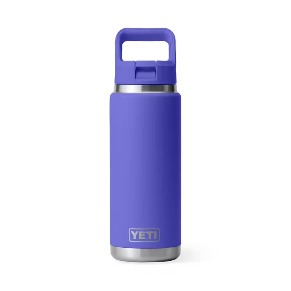 Yeti Rambler 26 oz Bottle With Straw Cap Ultramarine Violet - YRAM26STRAWBOTTLEULTRAMARINEVI