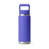 Yeti Rambler 26 oz Bottle With Straw Cap Ultramarine Violet - YRAM26STRAWBOTTLEULTRAMARINEVI