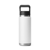 Yeti Rambler 26 oz Bottle With Straw Cap - YRAM26STRAWBOTTLEWHITE