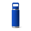 Yeti Rambler 26 oz Bottle With Straw Cap - YRAM26STRAWROYALBLUE