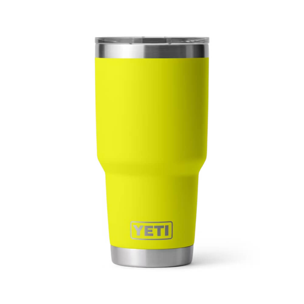 Yeti Rambler 30 oz Tumbler with MagSlider Lid Firefly Yellow - YRAM30FIREFLYYELLOW