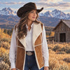 Tempco Womens Savannah Midweight Faux Suede Vest - TL6512