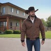 Tempco Mens Frisco Wool Blend Bomber Jacket - TM7002