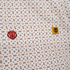 Tempco Mens El Vikingo Button Down Long Sleeve Shirt Cream/Brown