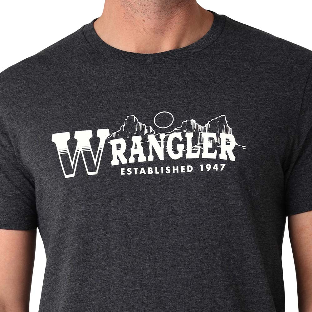 Wrangler Mens West Logo T-Shirt