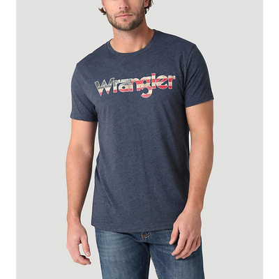 Wrangler Mens Navy T-Shirt