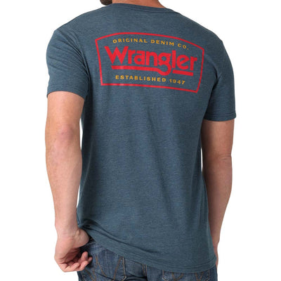 Wrangler Mens Original Denim Co T-Shirt