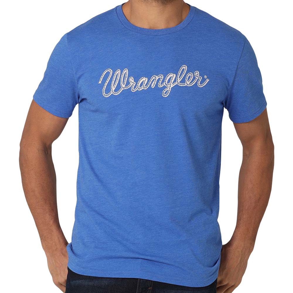 Wrangler Mens Rope Logo T-Shirt - 112325756