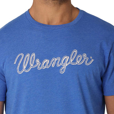 Wrangler Mens Rope Logo T-Shirt - 112325756