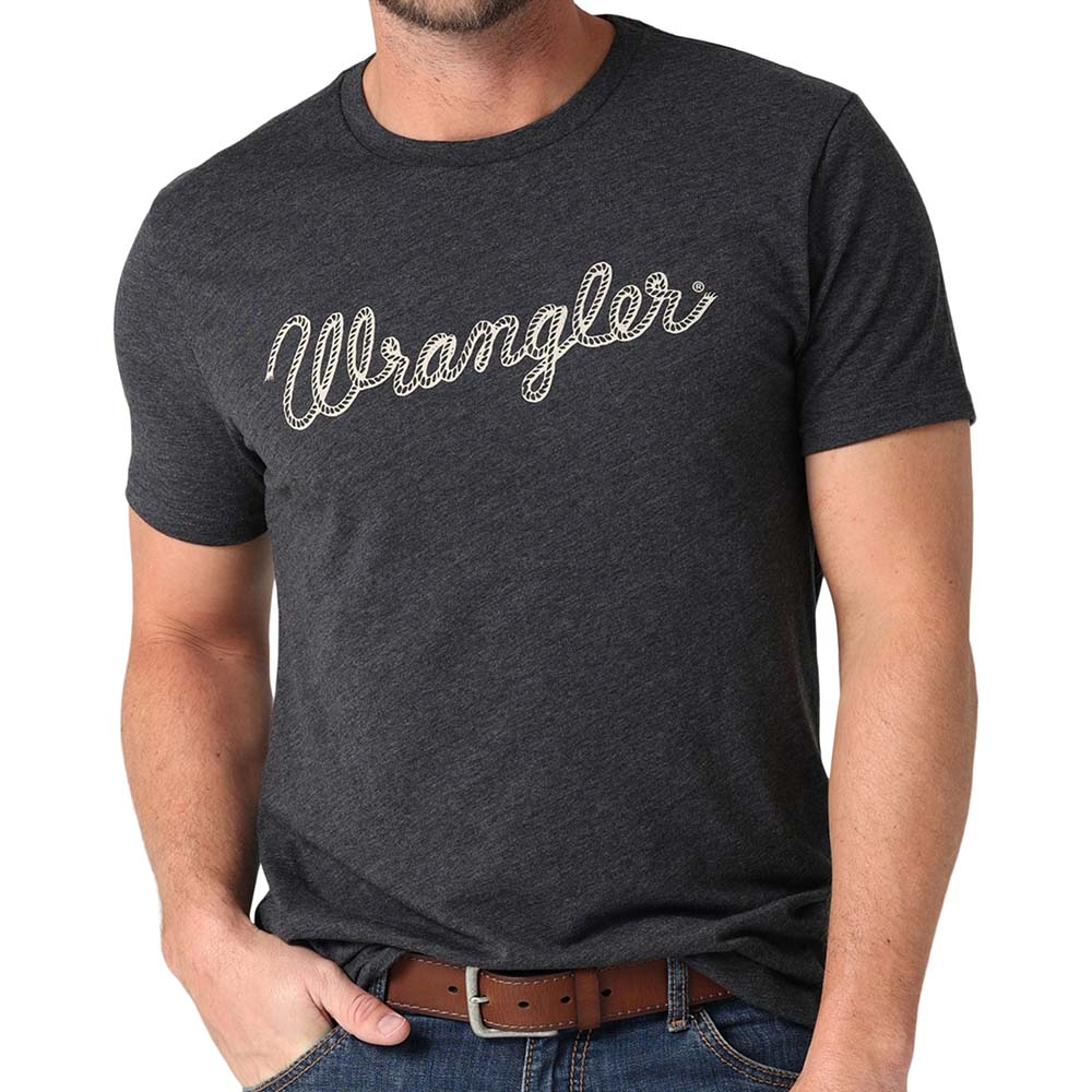 Wrangler Mens Rope Logo T-Shirt