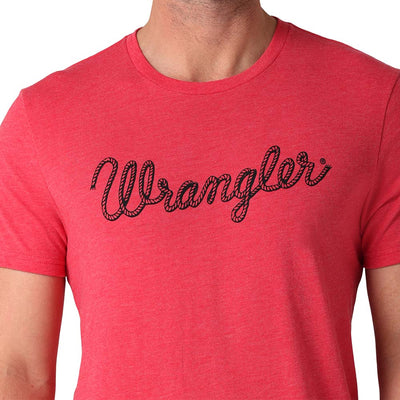 Wrangler Mens Rope Logo T-Shirt - 112325758