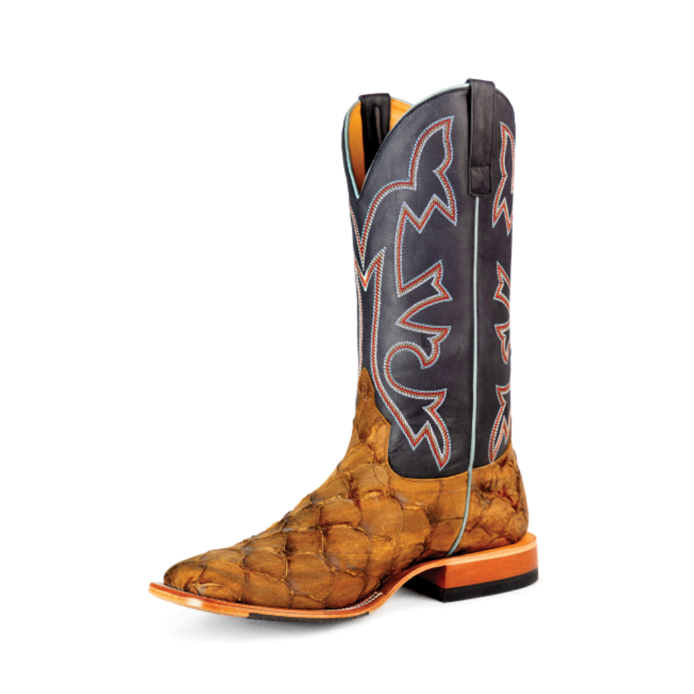 Anderson Bean Mens Horse Power Honey Filet Of Fish Print Boots