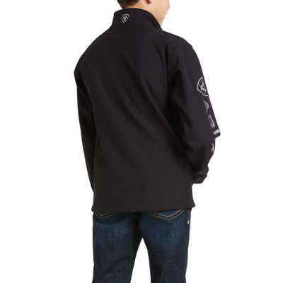 Ariat Boys Logo 2.0 Black Softshell Jacket 