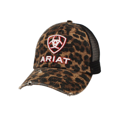 Ariat Womens Leopard Print Cap