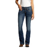 Ariat Womens Mid Rise Stretch Entwined Bootcut Jeans
