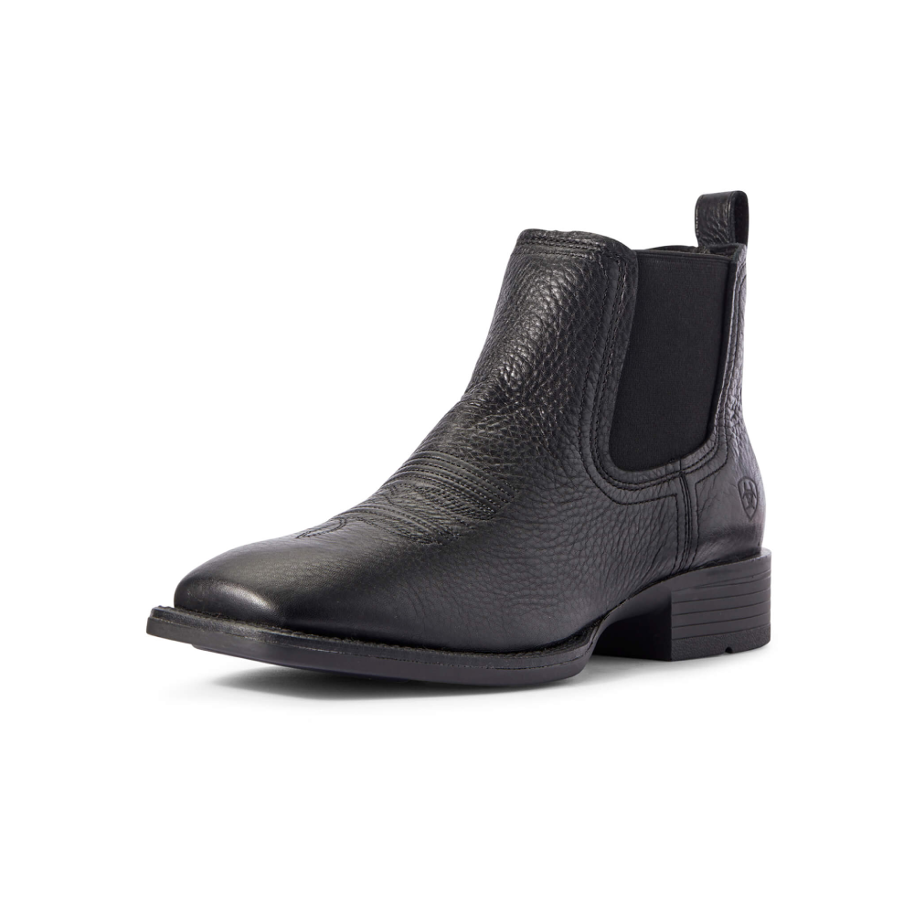 Ariat Mens Booker Ultra Ankle Black Boots Shop Now
