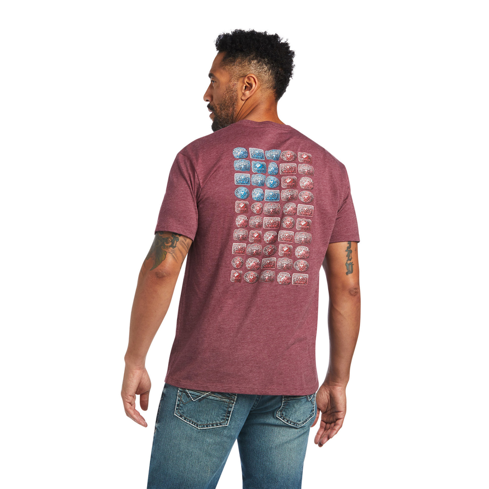 Ariat Mens Buckle Flag T-Shirt - 10040871