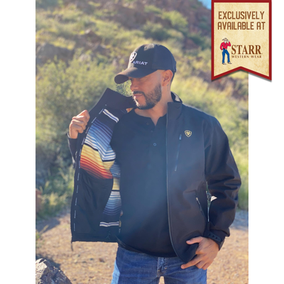 Unique Classic Team Black Serape Softshell Jacket