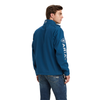 Ariat Mens Logo 2.0 Majolica Blue Softshell Jacket