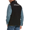 Ariat Mens Logo 2.0 Black Softshell Vest 