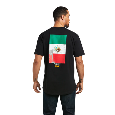 Ariat Mens Rebar Cotton Strong Mexican Pride T-Shirt