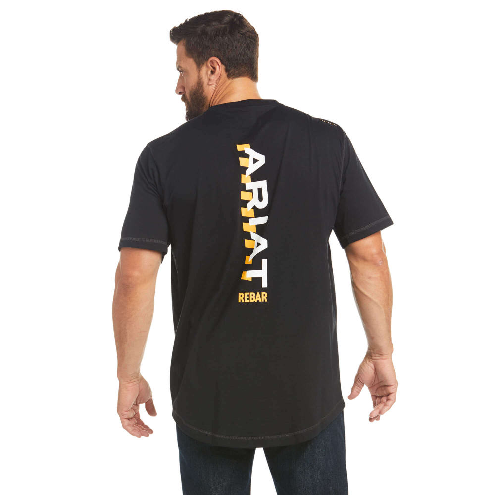 Ariat Mens Rebar Workman Logo T-Shirt