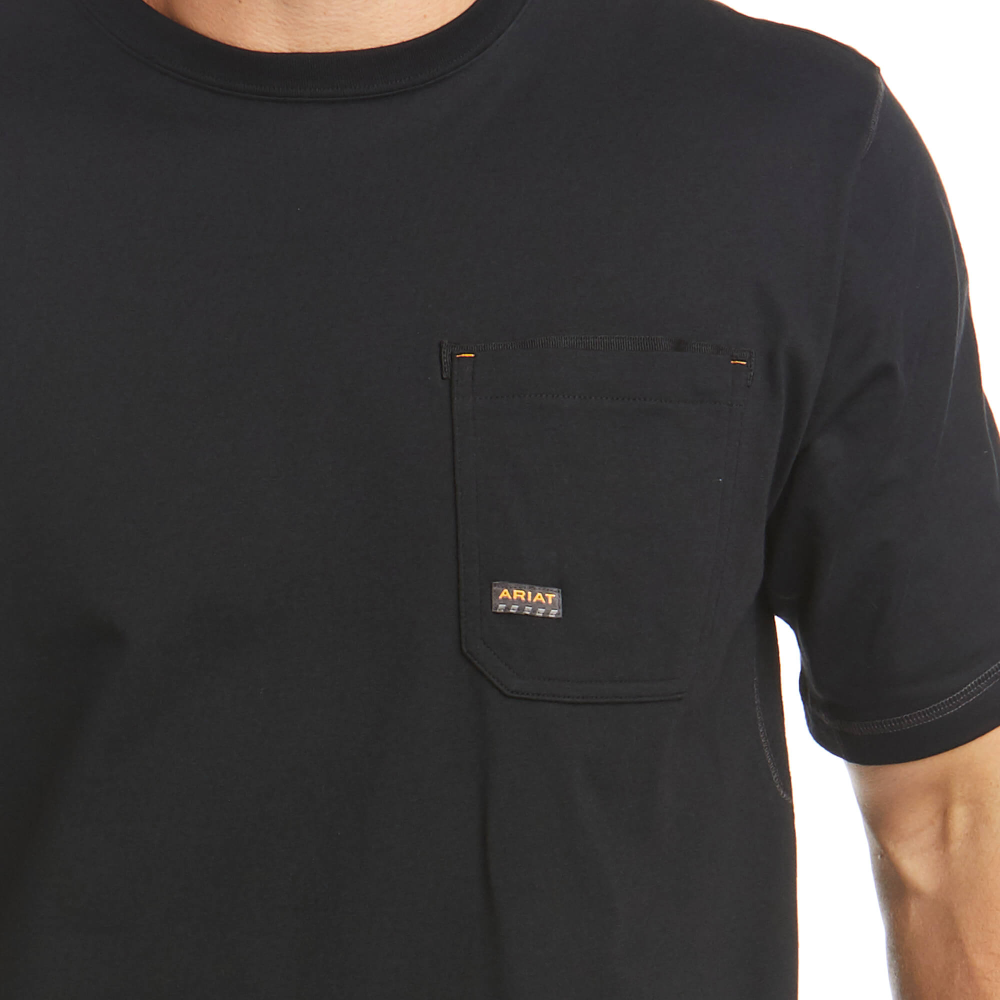 Ariat Mens Rebar Workman Logo T-Shirt