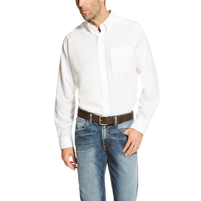 Ariat Mens Wrinkle Free Solid Shirt