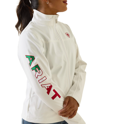 Ariat Womens Mexico White Jacket